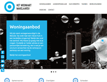 Tablet Screenshot of hetwoonhart.nl